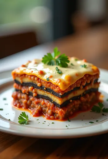 Keto görög rakott padlizsán (moussaka)