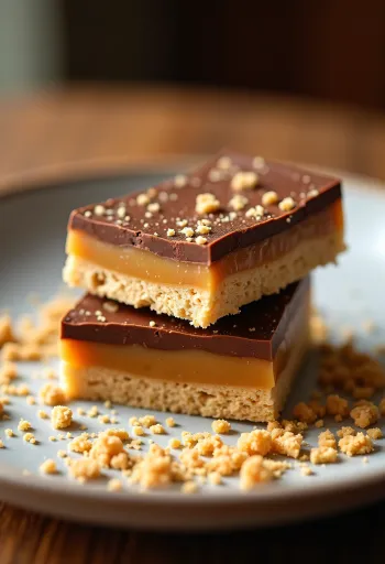 Keto karamellás twix szelet
