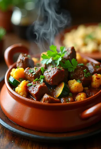 Keto marokkói bárány tagine