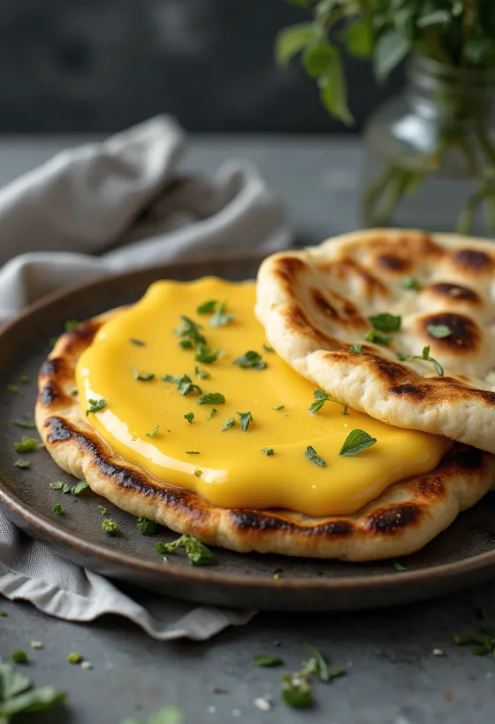 Pudingos naan tálalva
