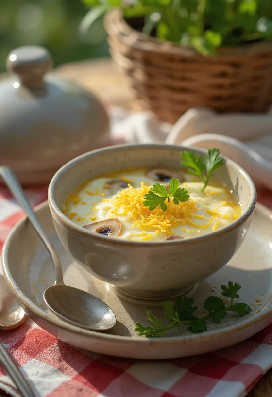 Chawanmushi citromhéjjal