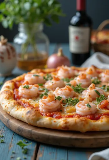 Frutti di Mare pizza tonhallal tálalva