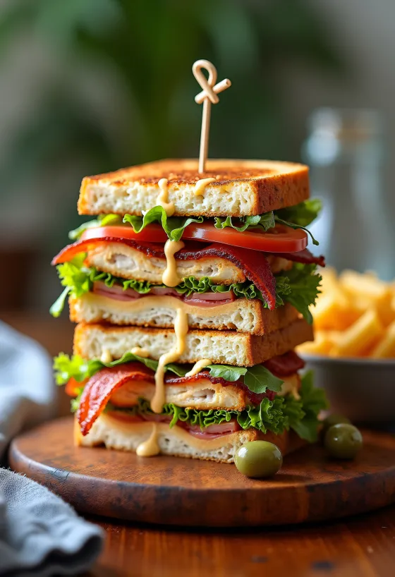 Keto klub szendvics