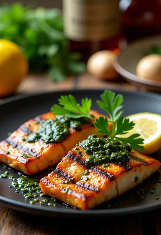 Keto marokkói grillezett hal