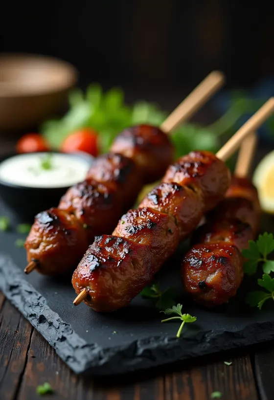 Keto egyiptomi marha kebab