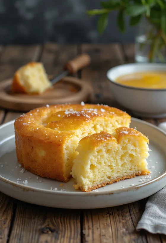 Mézes-vaníliás torta szeletekkel