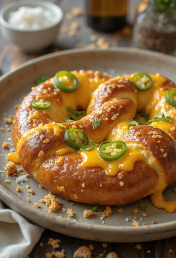 Jalapeños sajtos perec frissen sütve