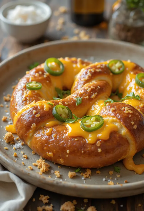 Jalapeños sajtos perec frissen sütve