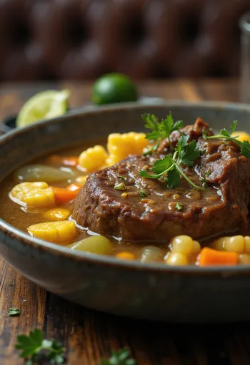 Caldo de Res, mexikói marhahúsleves zöldségekkel