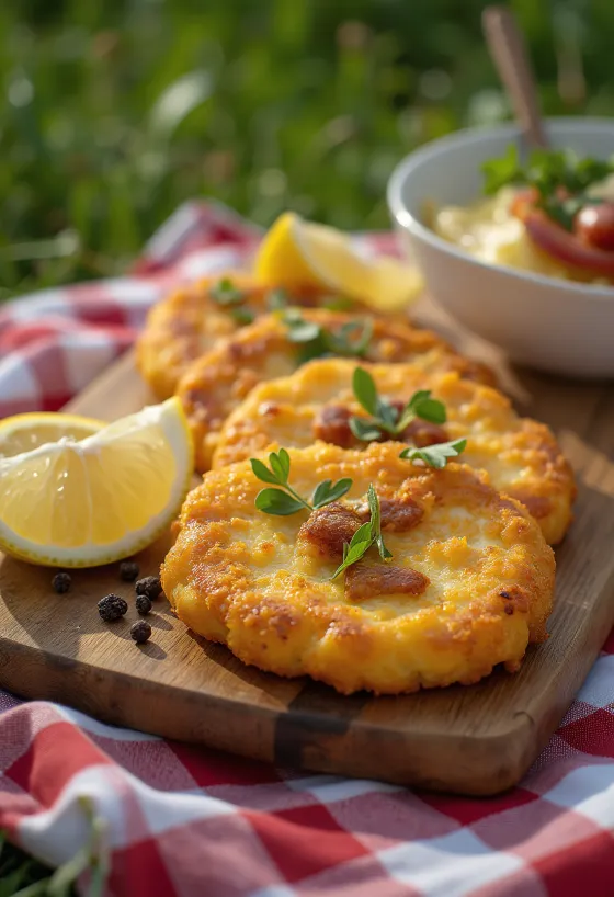 Saganaki vegán változat, tofuval és petrezselyemmel