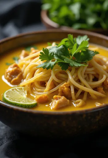 Khao soi leves tálalva
