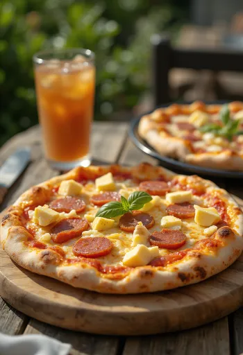 Pizza Dominicana tálalva