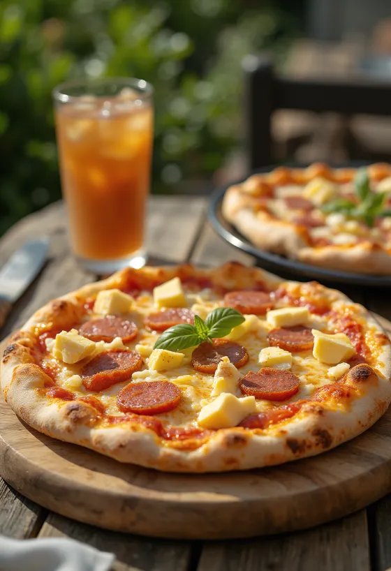 Pizza Dominicana tálalva