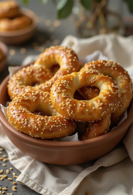 Ropogós snack perec frissen sütve