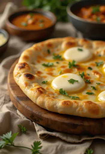 Sajtos naan, puha és ínycsiklandó indiai kenyér