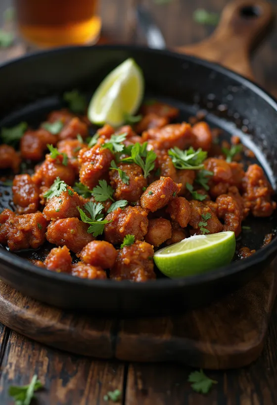 Mexikói chorizo frissen elkészítve