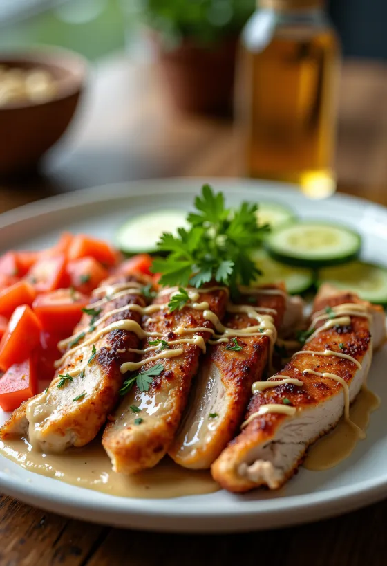 Keto izraeli pulyka shawarma tál