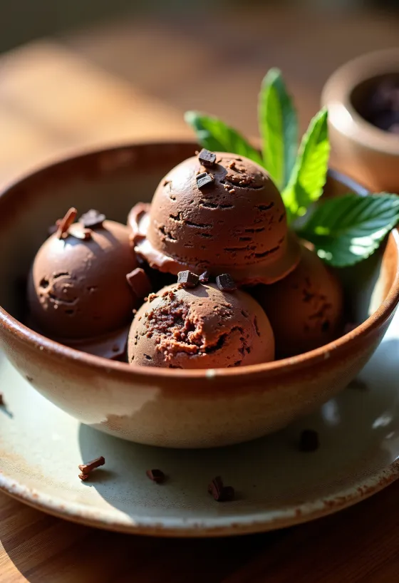 Keto olasz csokoládés gelato fagylalt