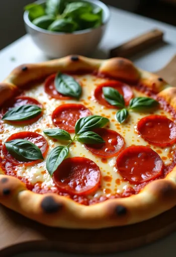 Keto sajtos mandulalisztes pizza