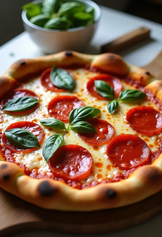 Keto sajtos mandulalisztes pizza