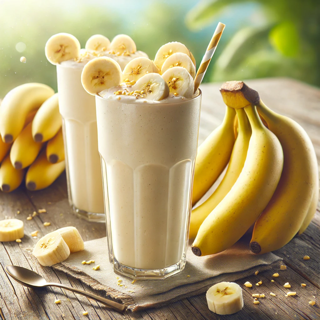 Egyszerű és tápláló Banános smoothie recept