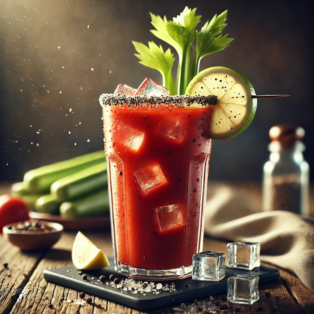 Fűszeres és ízletes Bloody Mary koktél