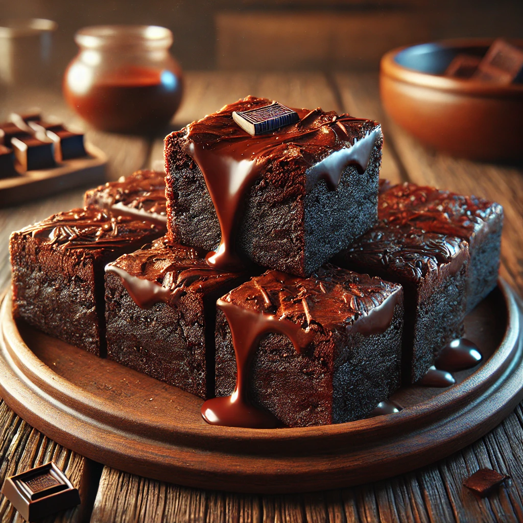 Gazdag és puha csokoládés brownie házilag