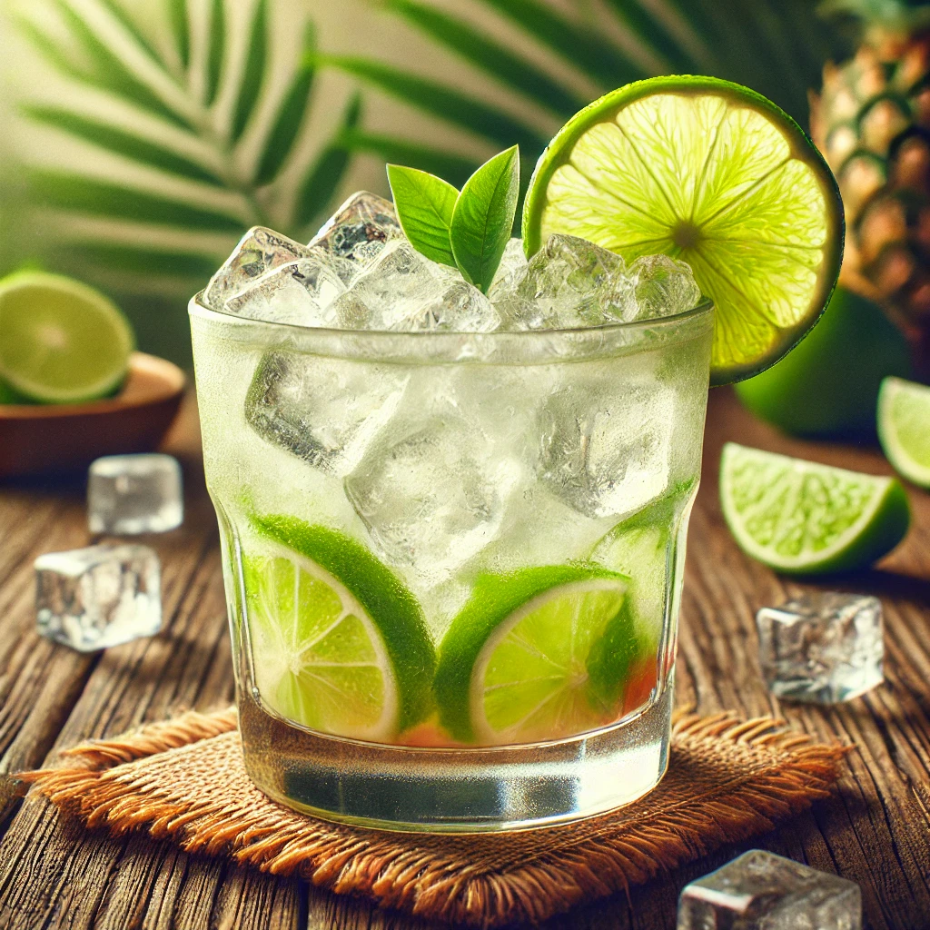 Klasszikus és lime-os Caipirinha koktél