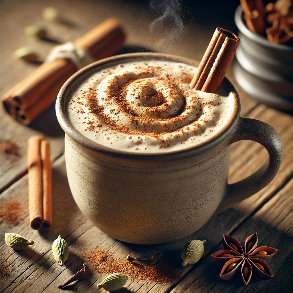 Fűszeres és ízletes chai tea latte egyszerűen