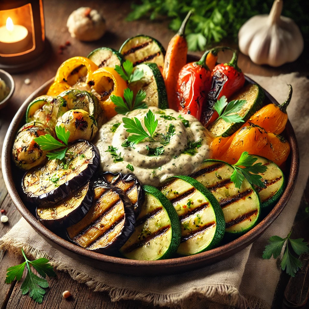 Egészséges és egyszerű grill zöldség recept