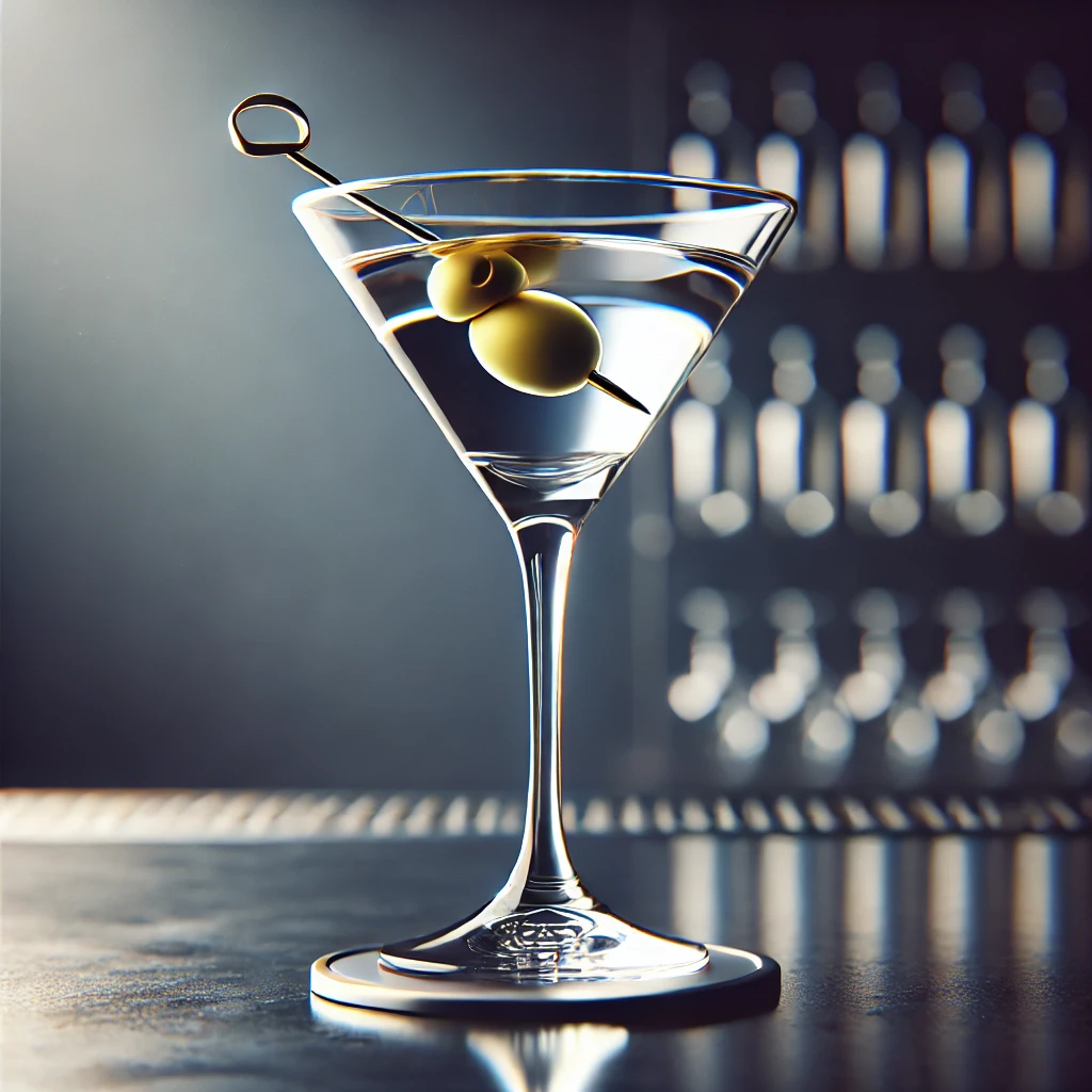 Elegáns és klasszikus Martini koktél
