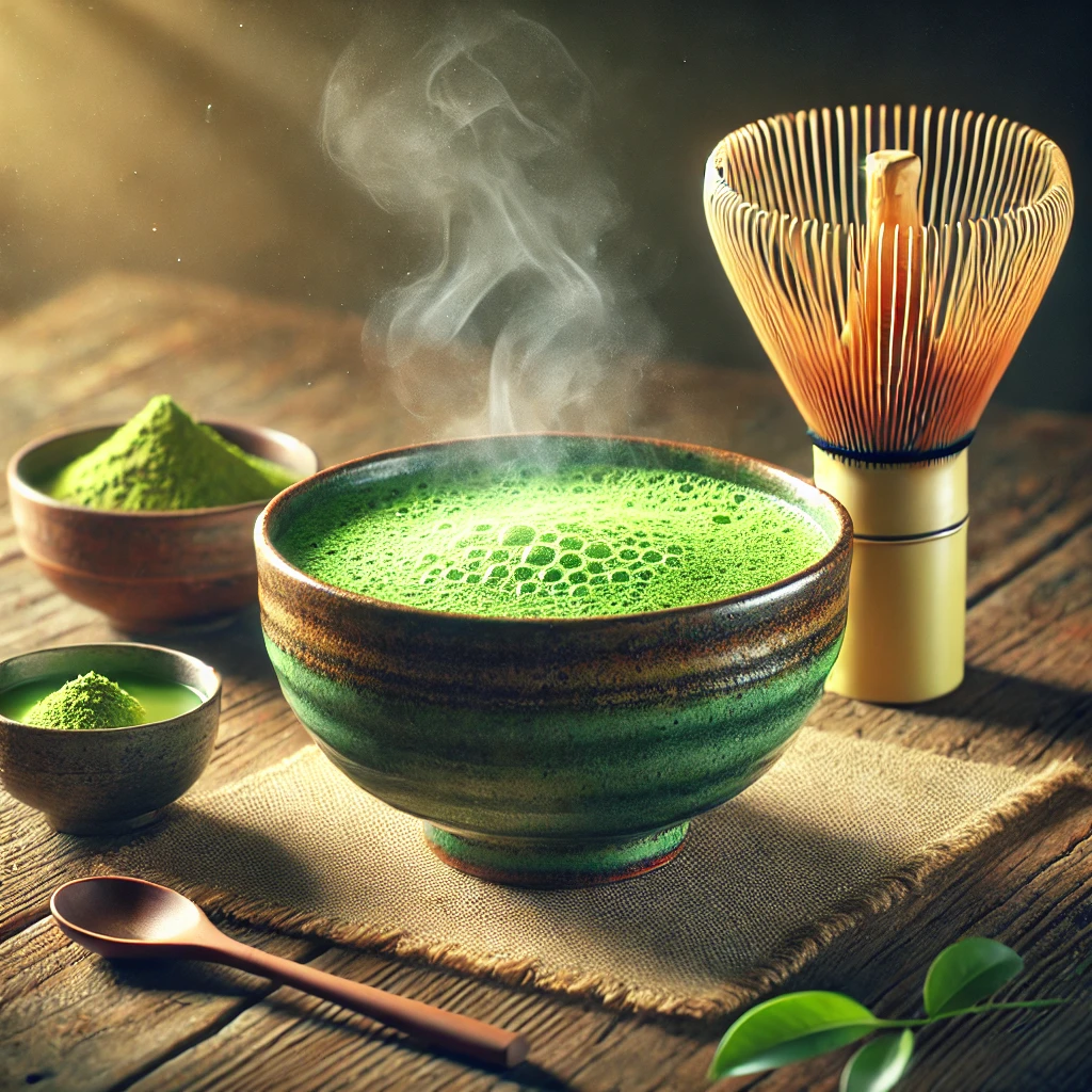 Egészséges és frissítő matcha tea otthon elkészítve