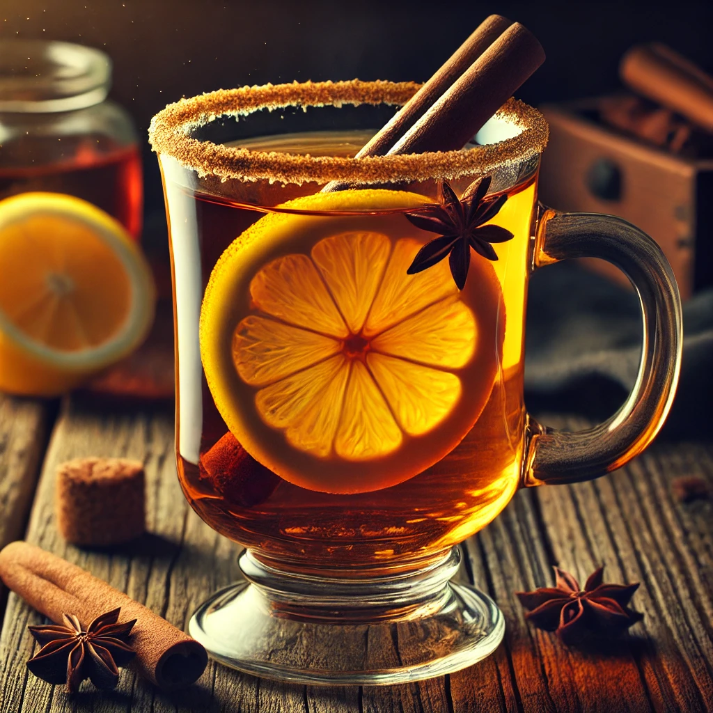 Klasszikus és melegítő Pálinkás tea recept