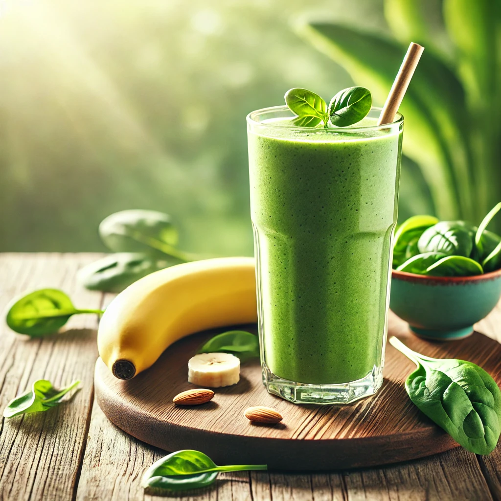 Frissítő és tápláló Spenótos smoothie recept