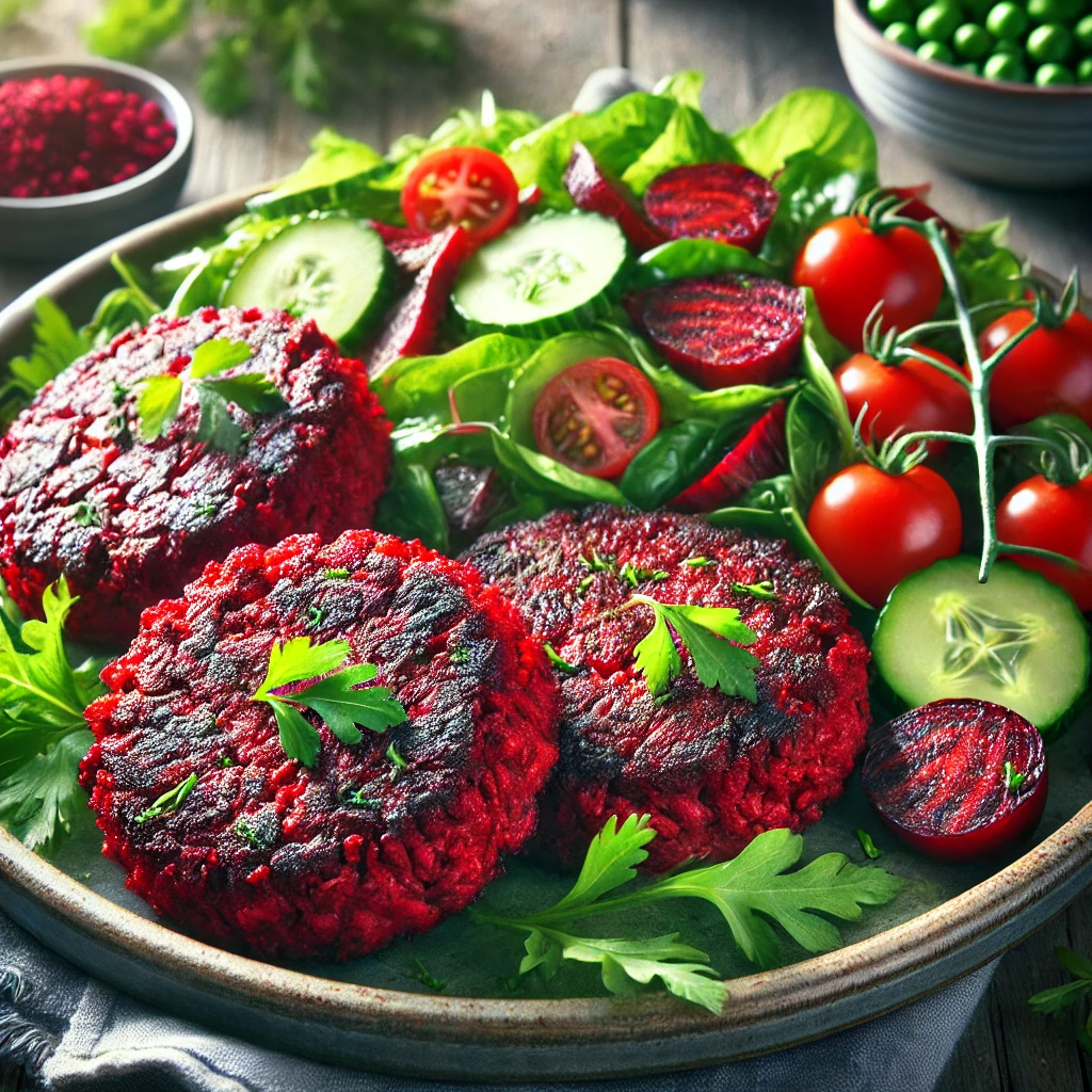 Tápláló és ízletes vegán céklafasírt