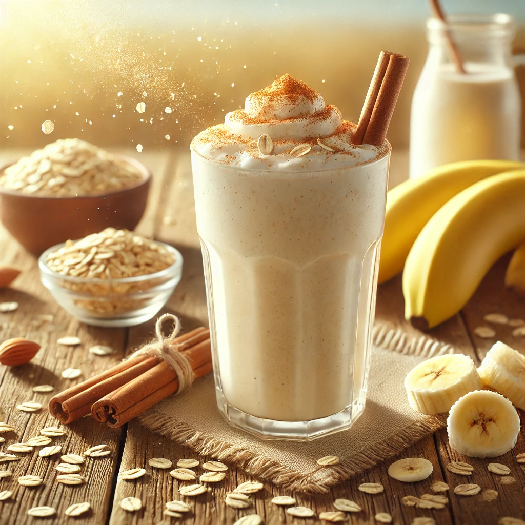 Tápláló és energizáló Zabpelyhes smoothie recept