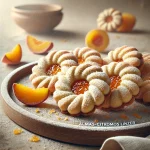 Almás-citromos linzer tálalva