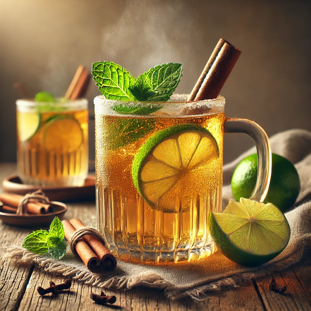 Egy frissítő almás-lime-os cider, tökéletes hideg estékre