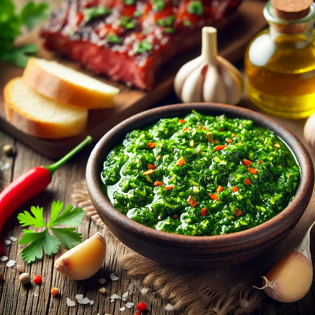 Friss és pikáns brazil chimichurri szósz