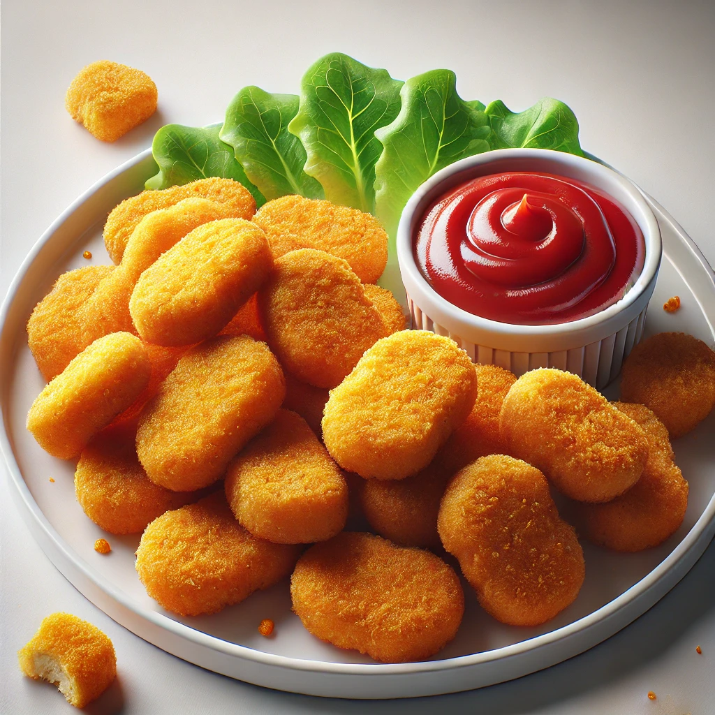 Egyszerű és ropogós chicken nuggets házilag