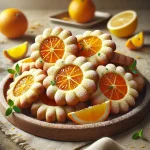 Citromos-narancsos linzer tálalva