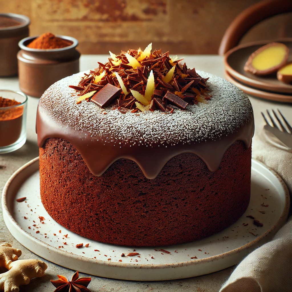 Különleges gyömbéres és csokoládés torta recept