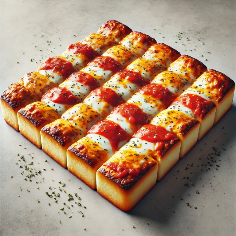 Detroit Style Pizza négyzet alakú, vastag és ropogós