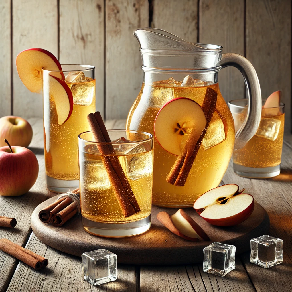 Alkoholmentes forró cider fahéjjal és almával
