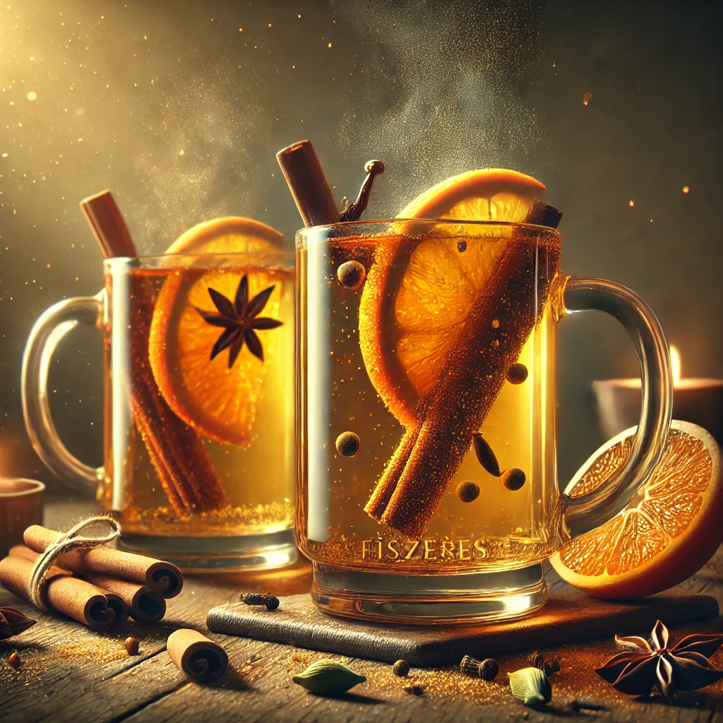 Egy meleg chai cider, tökéletes téli estékre