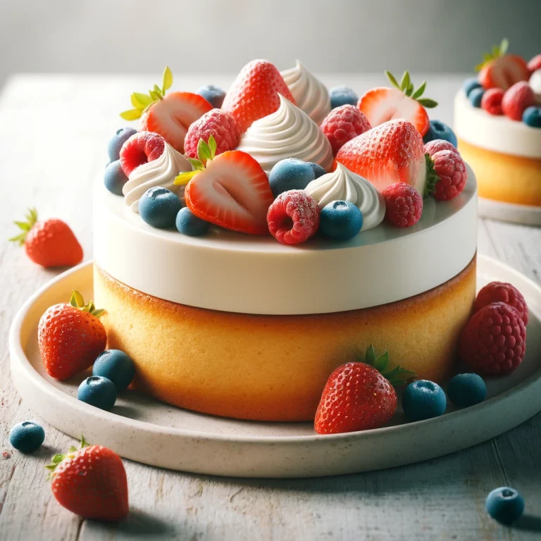 Görög joghurtos torta elegáns tálalásban