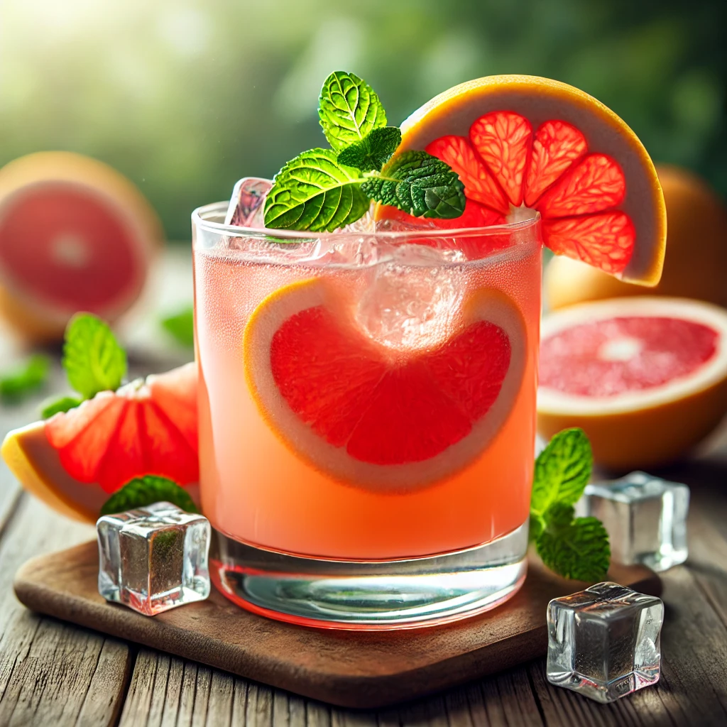 Frissítő és egészséges grapefruit juice nyári napokra