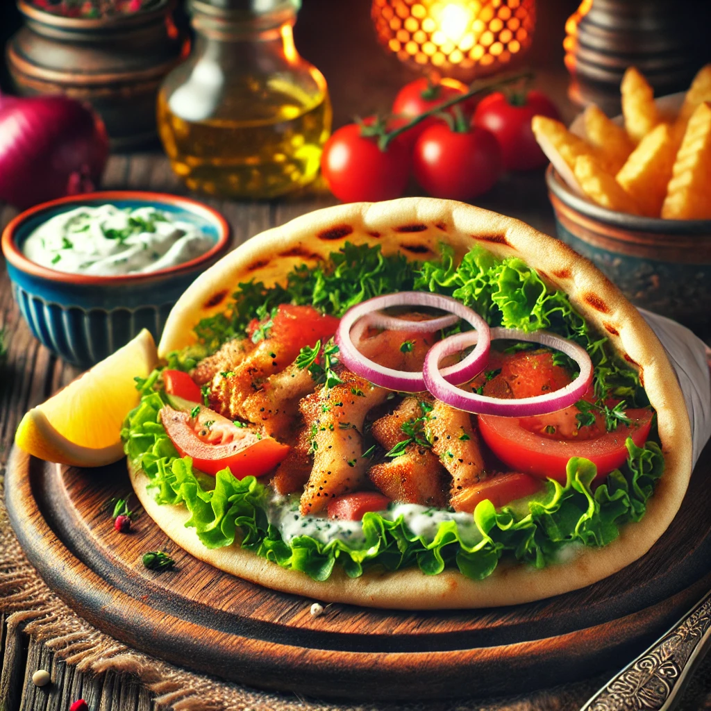 Gyros pita recept – Klasszikus görög street food otthon