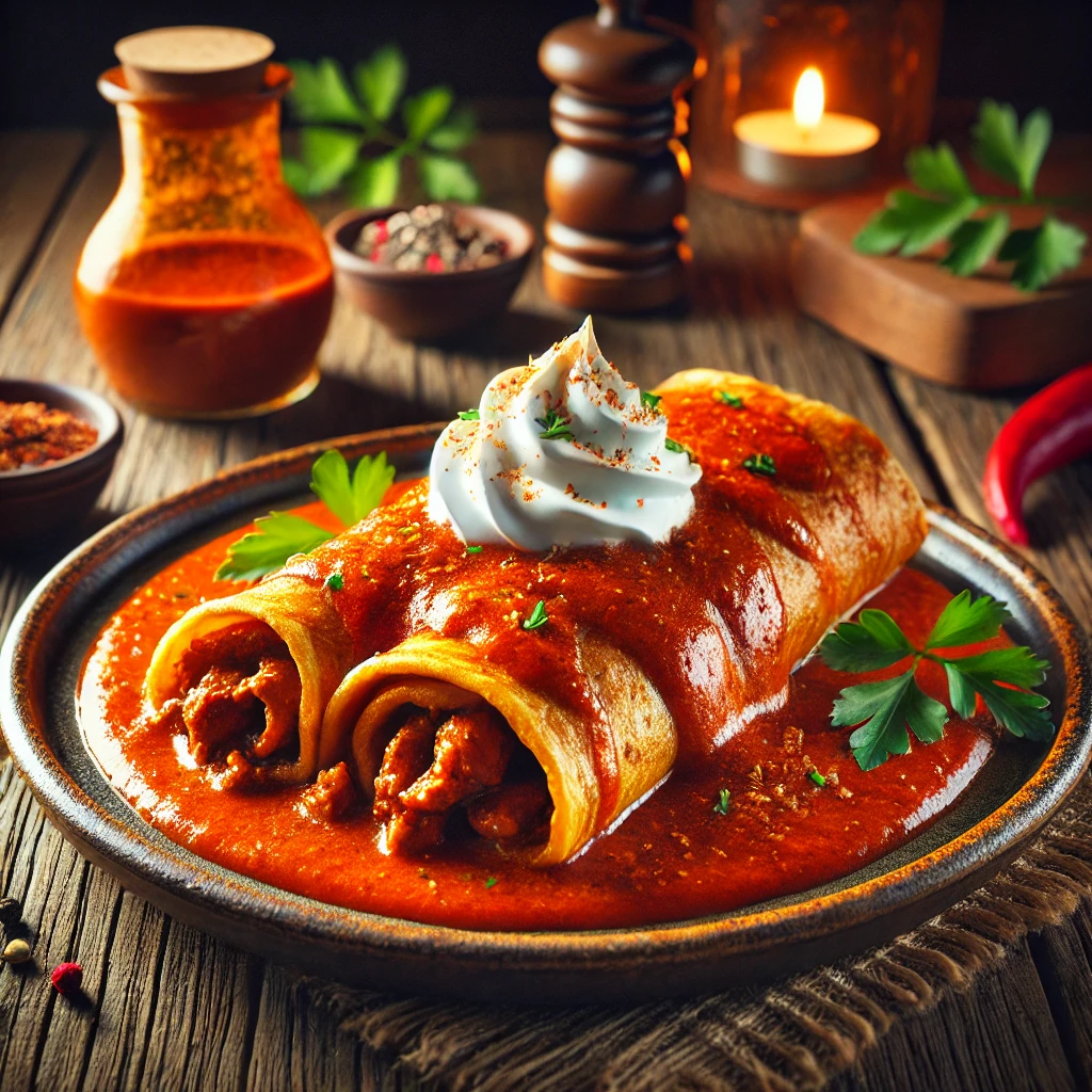 Hortobágyi palacsinta recept – hagyományos magyar étel húsos töltelékkel