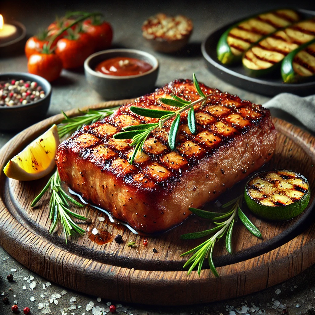 Szaftos Iberico pork secreto grillezve